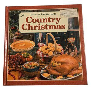 Favorite Brand Name Country Christmas Cookbook 2002 Recipe Book Vintage